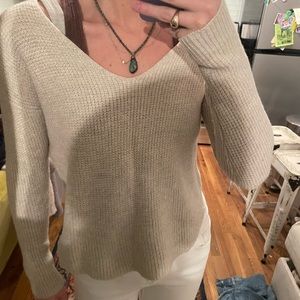 Aritzia sweater so cute and warm